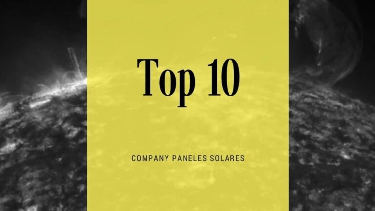 Top 10 las mejores compañías solares del mundo